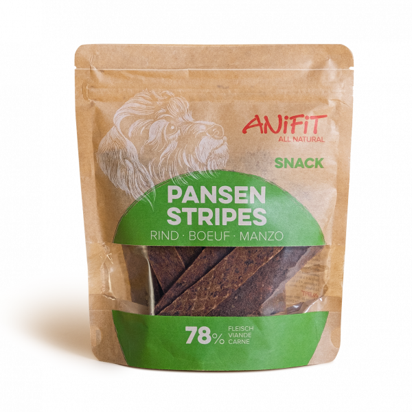 Strisce di rumine per cane